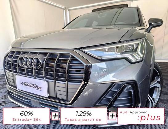 AUDI Q3 2.0 40 TFSI GASOLINA PERFORMANCE BLACK PLUS QUATTRO TIPTRONIC AUDI Q3 2.0 40 TFSI GASOLINA PERFORMANCE BLACK PLUS QUATTRO TIPTRONIC
